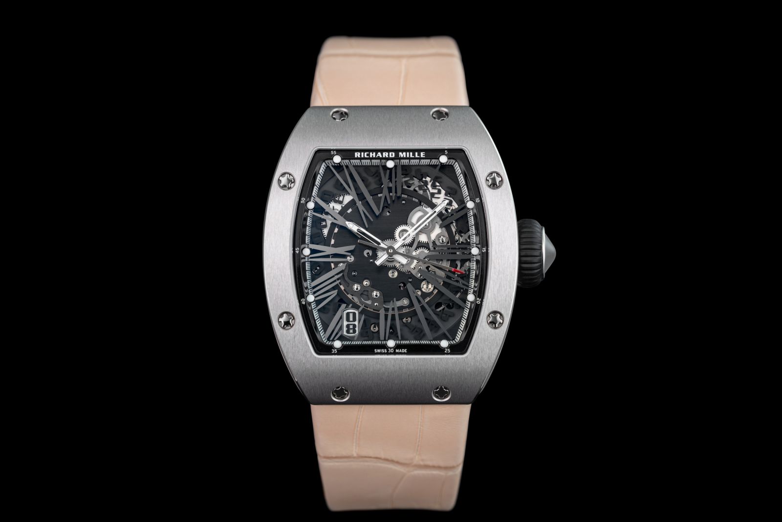 RM 023 Automatic White Gold